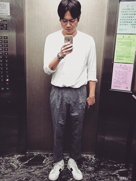 「menswear」｜geraldさん（メンズ・182cm）の夏コーディネート