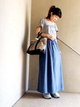 mari☻さん（レディース・160cm）の夏コーディネート