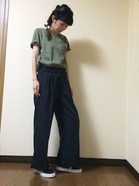 mari☻さん（レディース・160cm）の夏コーディネート