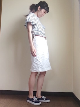 mari☻さん（レディース・160cm）の夏コーディネート