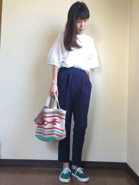 mari☻さん（レディース・160cm）の夏コーディネート