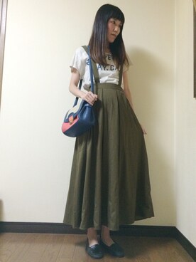 mari☻さん（レディース・160cm）の夏コーディネート