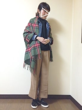 mari☻さん（レディース・160cm）の秋コーディネート