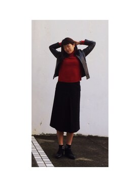 カワハラリナ子さんのコーディネート