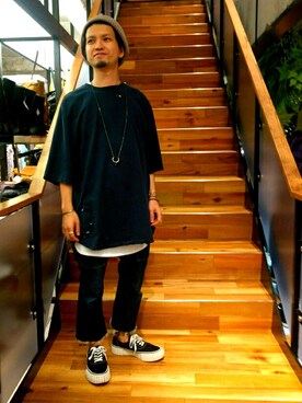 みねさん（メンズ・161cm）の夏コーディネート