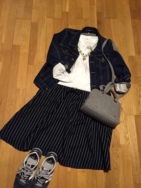 bechi☺︎さん（レディース・161cm）の春コーディネート