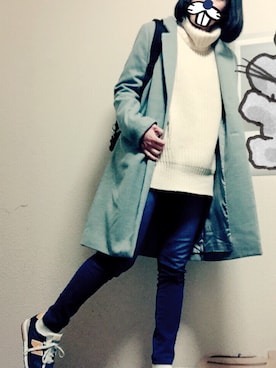 あわわさん（レディース・164cm）の冬コーディネート