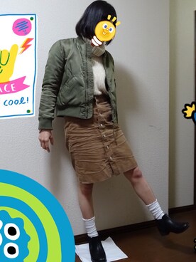 あわわさん（レディース・164cm）の冬コーディネート