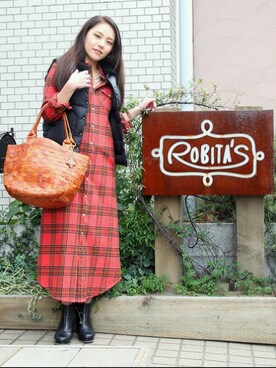 SAORiさんの（robita | ロビタ）を使ったコーディネート