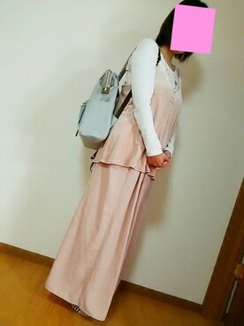 小林恵理子さん（レディース・161cm）の秋コーディネート