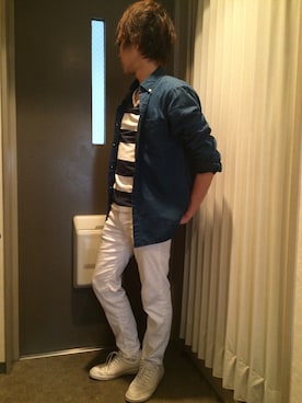 ミズナシさん（メンズ・160cm）の春コーディネート