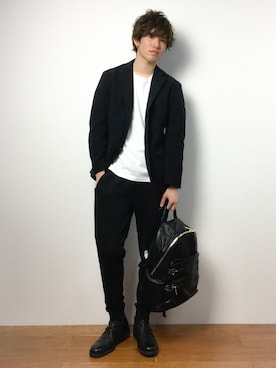 「LB/S （エルビーエス）のアイテム」を使った、住本 健一さん（メンズ・176cm）の春コーディネート