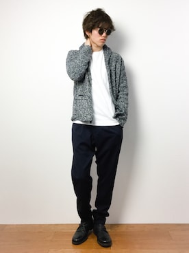 住本 健一さん（メンズ・176cm）の春コーディネート