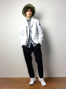 住本 健一さん(メンズ・176cm)の春コーディネート