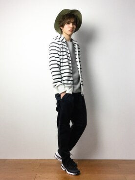 住本 健一さん(メンズ・176cm)の春コーディネート