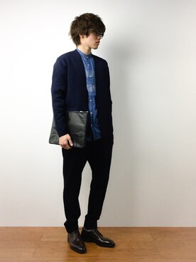 住本 健一さん（メンズ・176cm）の春コーディネート