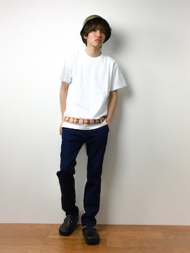 住本 健一さん(メンズ・176cm)の春コーディネート