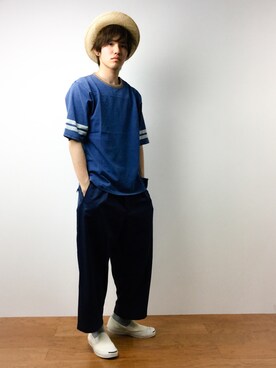 住本 健一さん（メンズ・176cm）の春コーディネート