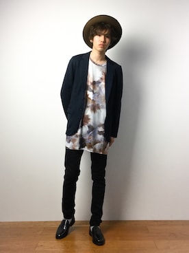 住本 健一さん（メンズ・176cm）の春コーディネート