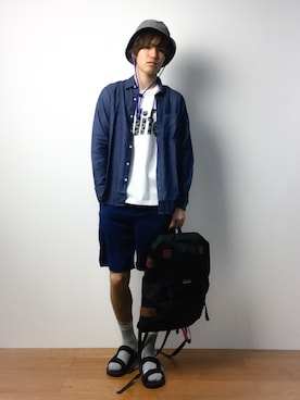 住本 健一さん（メンズ・176cm）の春コーディネート