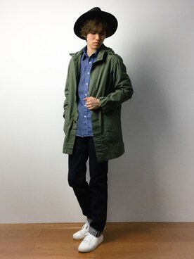 住本 健一さん(メンズ・176cm)の春コーディネート