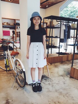 紀紫芸さんのコーディネート