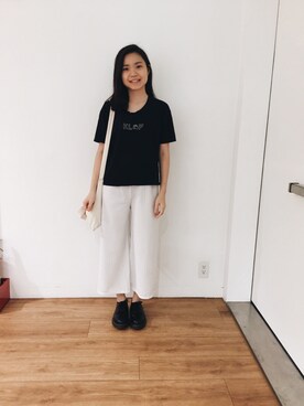 「Ballet.A（バレット　エー）のアイテム」を使った、紀紫芸さん（レディース・163cm）の春コーディネート