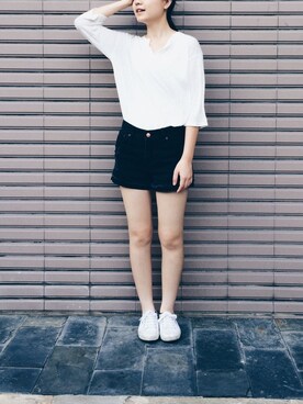 紀紫芸さんのコーディネート