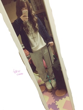 「WC（ダブル シー）のアイテム（アクセサリー）」を使った、あ やさん（レディース・153cm）の春コーディネート