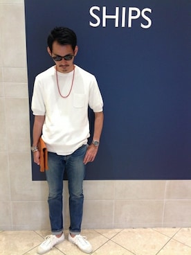 遠藤さん(メンズ・175cm)の夏コーディネート