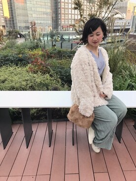 YURIAさん（レディース・156cm）の冬コーディネート