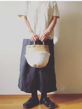 「NIMES(NIMES)」｜chiakiさん（レディース・152cm）の夏コーディネート