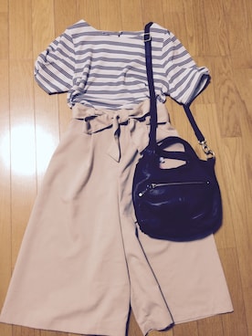 まゆさん（レディース・160cm）の夏コーディネート