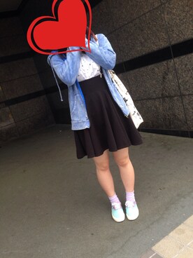 みやこさん（レディース・154cm）の春コーディネート