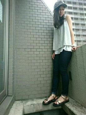 sayaさん（レディース・156cm）の夏コーディネート