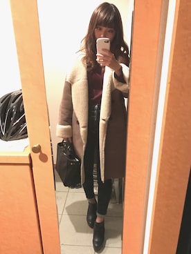 Hitomiさん（レディース・159cm）の秋コーディネート