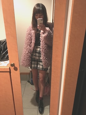 Hitomiさん（レディース・159cm）の冬コーディネート