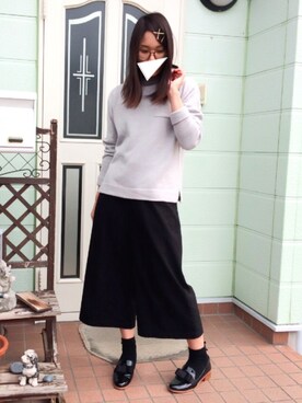 「アイテム（MA-1）」を使った、すぅさん（レディース・161cm・20代）の冬コーディネート