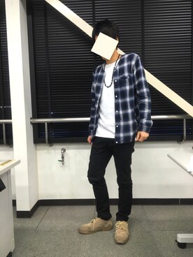 しおんさん（メンズ・171cm）の秋コーディネート