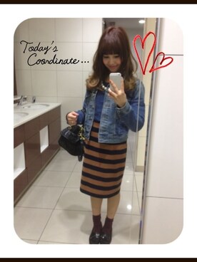 halさん（レディース・149cm）の秋コーディネート