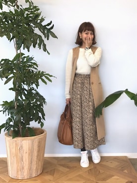 「Factor=（ファクターイコール）のアイテム（アクセサリー）」を使った、halさん（レディース・149cm）の秋コーディネート