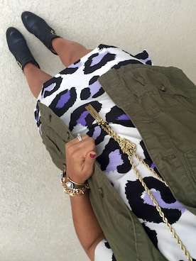 「STYLE」｜「アイテム（チュニック）」を使った、Tatiana Bさん（レディース・157cm）の冬コーディネート