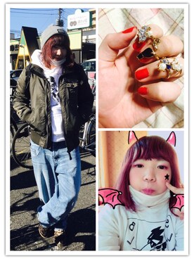 もぐさん（レディース・171cm）の冬コーディネート