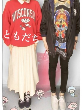 しゃりさん（レディース・164cm）の春コーディネート