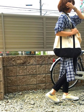 「アイテム（バングル/リストバンド）」を使った、mayさん（レディース・161cm・20代）の春コーディネート