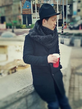 こうすけさん（メンズ・170cm）の冬コーディネート