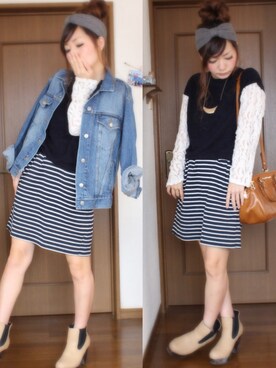 cana.さん（レディース・152cm）の秋コーディネート