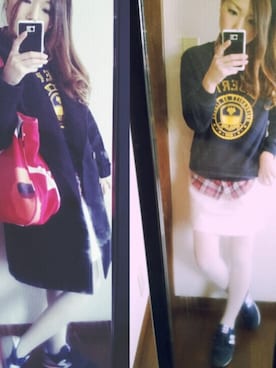 cana.さん（レディース・152cm）の冬コーディネート