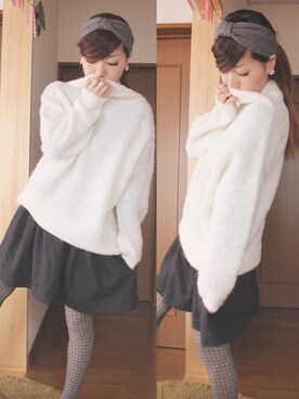 cana.さん（レディース・152cm）の冬コーディネート