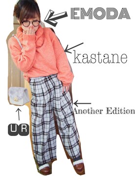 cana.さん（レディース・152cm）の冬コーディネート